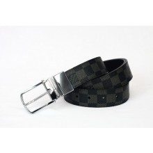 Knockoff Louis Vuitton Damier Graphite Canvas Belt LV2061 JK2896Bt18