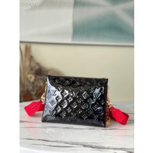 Knockoff Louis Vuitton Monogram Vernis COUSSIN PM M57793 black JK147Ez66