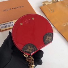 Knockoff Louis Vuitton Monogram Vernis original MICRO BOITE CHAPEAU MM63484 red JK357NL80