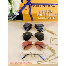 Knockoff Louis Vuitton Sunglasses Top Quality LVS01438 Sunglasses JK3946Lg61