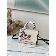 Knockoff Louis Vuitton TWIST MM M58568 white JK338yN38