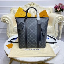 Louis Vuitton briefcase M45221 black JK5723bW68