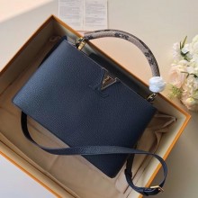 Louis Vuitton CAPUCINES PM M51814 dark blue JK1481TV86