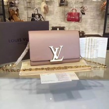 Louis Vuitton CHAIN LOUISE GM M51631 apricot JK1735Xr72