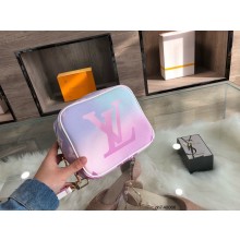 Louis Vuitton Colorful Handbag Wash Bag 40066 Pink&Blue JK5840Is79