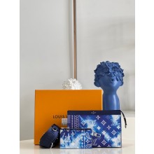 Louis Vuitton COUSSIN PM Monogram Canvas M81431 blue JK5655tg76