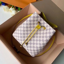 Louis Vuitton Damier Azur NEONOE N40153 Pineapple JK1268rh54