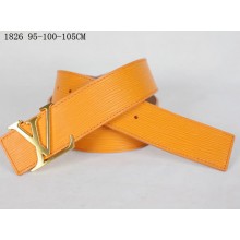 Louis Vuitton Epi Leather Belt 1826 Orange JK3121fw56