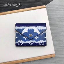 Louis vuitton ESCALE VICTORINE Wallet M68842 blue JK233gN72