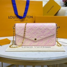 Louis Vuitton FELICIE POCHETTE M64064 pink JK5602Gp37