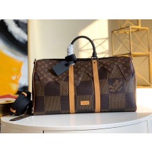 Louis vuitton KEEPALL BANDOULIERE 50 travel bag N40360 JK631Kn56