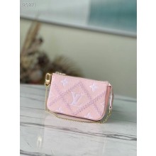 Louis Vuitton MINI POCHETTE ACCESSOIRES M81140 pink JK5910Xr72