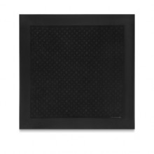 Louis Vuitton MONACO SQUARE Monogram flower pattern silk M71150 black JK3580nQ90