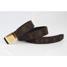 Louis Vuitton Monogram Canvas Belt LV2065 JK2887VF54