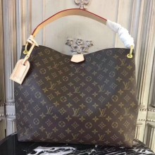Louis Vuitton Monogram Canvas GRACEFUL MM M43703 JK2146lk46