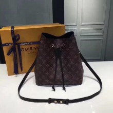 Louis Vuitton Monogram Canvas NEONOE M44022 Black JK2290fH28