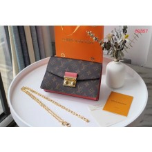 Louis Vuitton Monogram Canvas Original Chain bag M60357 rose JK836Sy67