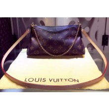 Louis Vuitton Monogram Canvas PALLAS CLUTCH M41639 Noir JK2456Kn56