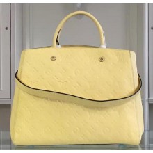 Louis Vuitton Monogram Empreinte MONTAIGNE GM Bag M41069 Yellow JK2439iZ66