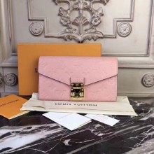 Louis Vuitton Monogram Empreinte PALLAS WALLET M62458 pink JK435Xr72