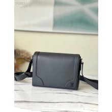 Louis Vuitton NEW FLAP MESSENGER M30807 black JK158jo45