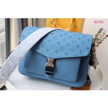 Louis Vuitton NEW MESSENGER M30745 blue JK549vN22