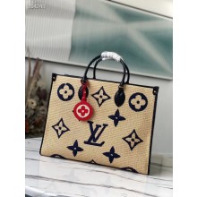 Louis Vuitton ONTHEGO GM M57644 BLUE JK457TP23