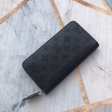 Louis Vuitton Original Zipper Wallet M58431 black JK283su78