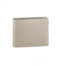 Louis Vuitton Taiga Leather Compact Wallet M32643 JK753jf20