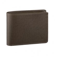 Louis Vuitton Taiga Leather Multiple Wallet M30958 JK781Av26
