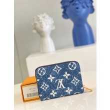 Louis Vuitton ZIPPY COIN PURSE M81185 Navy Blue JK35zS17