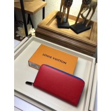 Luxury Louis Vuitton EPI leather Zippy Wallet 67267 red JK413QT69