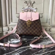 Luxury Louis vuitton hot springs backpack Original leather CLAPTON 42259 pink JK1967Px24