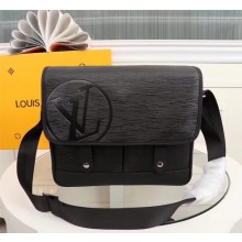 Luxury LOUIS VUITTON MESSENGER PM M53492 black JK1713QT69