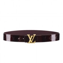 Replica Louis Vuitton Facettes Monogram Vernis Belt M9874U JK3050ED66