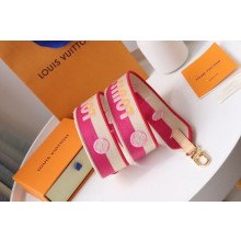 Replica Louis Vuitton shoulder strap J02506 pink JK48Xe44