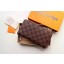 AAA Replica Louis Vuitton Damier Ebene Canvas Zippy Wallet 63503 pink JK418cf50