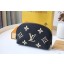 Cheap Louis Vuitton POCHETTE COSMETIQUE PM M59086 Black&Beige JK163sZ66