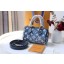 Copy Best Louis Vuitton NANO SPEEDY M81213 blue JK5815Qc72