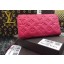 Copy Louis Vuitton Monogram Empreinte Zippy Wallet X60017 Rose JK608Zn71