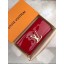 Copy Louis Vuitton Patent Calf Leather LOUISE WALLET M64550 Red JK473Kn92