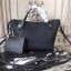 Fake Louis Vuitton Original Mahina Leather HINA Bag M54353 black JK1990Hj78