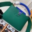 High Quality Imitation Louis vuitton original taurillon leather Capucines Mini N95509 green JK1222Vu82