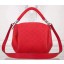 Imitation Louis Vuitton Mahina Leather BABYLONE CHAIN BB Bag M51223 Red JK2329uq94