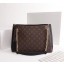 Imitation Louis vuitton monogram canvas SURENE MM M43755 black JK1671EY79