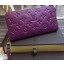 Imitation Louis Vuitton Monogram Empreinte Zippy Wallet X60017 Purple JK607sJ18