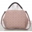 Knockoff Louis Vuitton Mahina Leather BABYLONE CHAIN BB Bag M51223 Apricot JK2326Lg61
