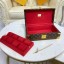 Louis Vuitton 8 WATCH CASE M47641 red JK191hc46