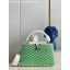 Louis Vuitton CAPUCINES M59879 White & Green JK5758su78