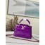 Louis Vuitton crocodile skin CAPUCINES BB M48865 purple JK5613Yf79